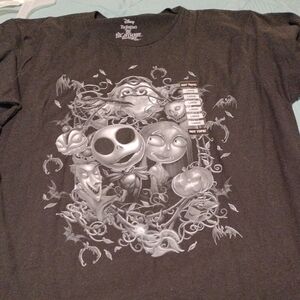 The Nightmare Before Christmas Graphic Tee - Black